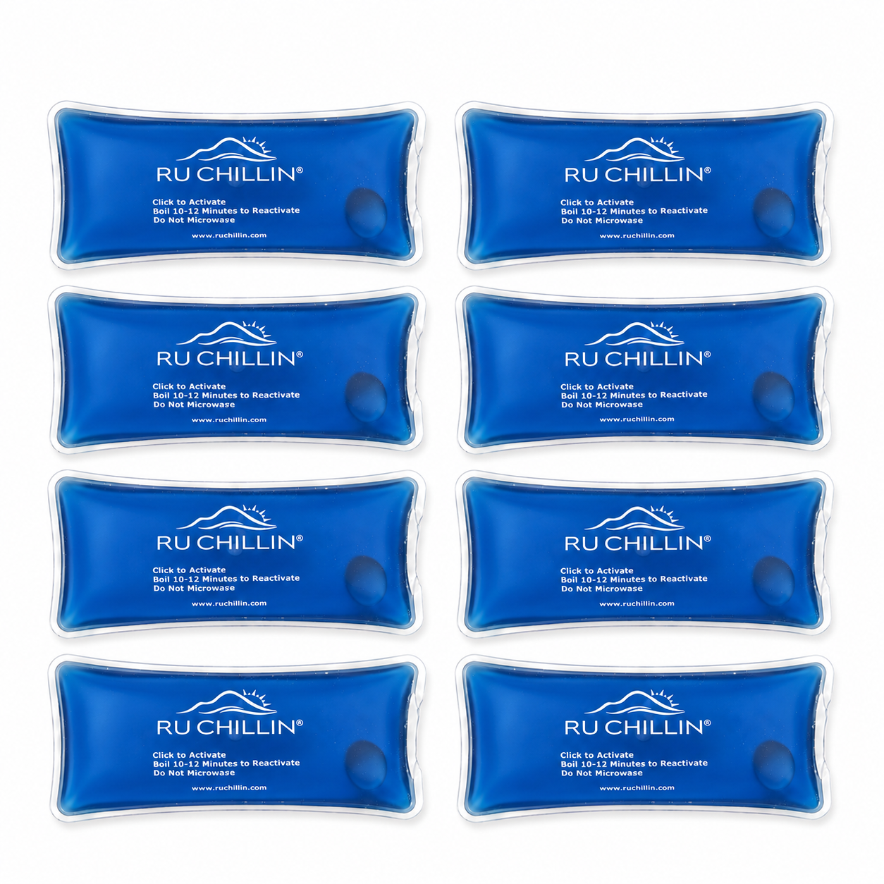 Reusable Hand Warmers – 150g 8 Pack