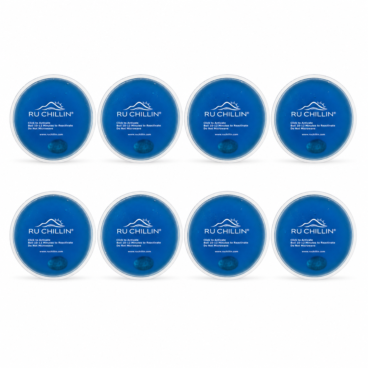 Reusable Hand Warmers – 100g 8 Pack