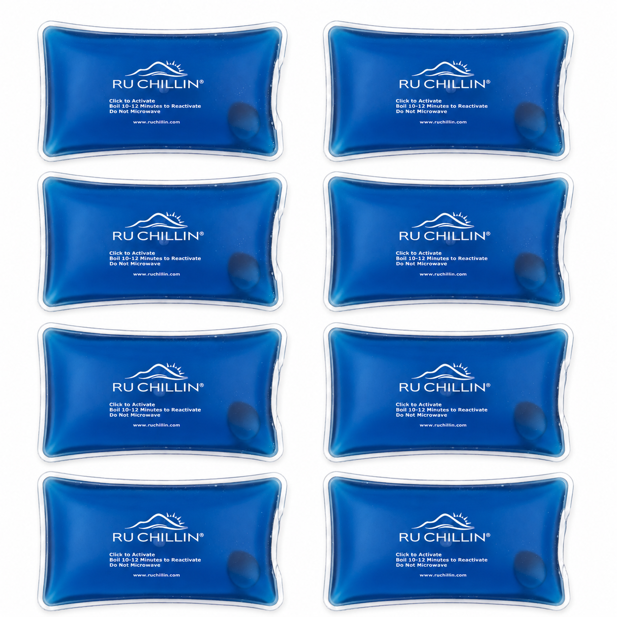 Reusable Hand Warmers – 200g 8 Pack