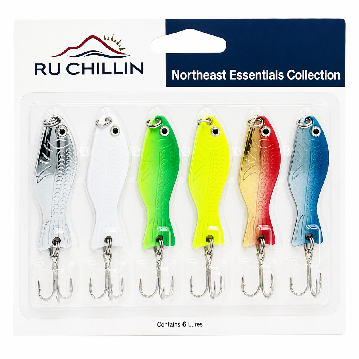 Fishing Spoons - Regional Essentials - 6 Pack
