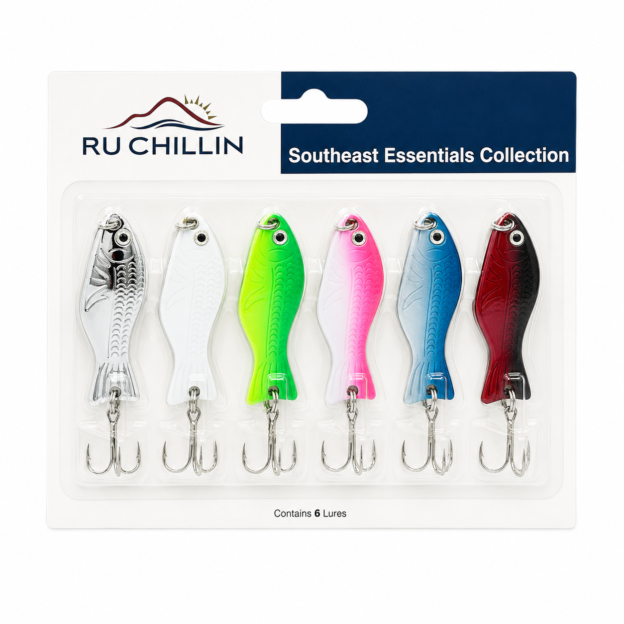 Fishing Spoons - Regional Essentials - 6 Pack