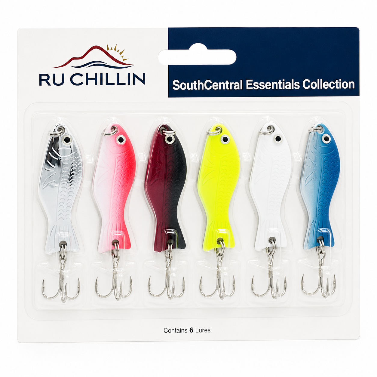Fishing Spoons - Regional Essentials - 6 Pack