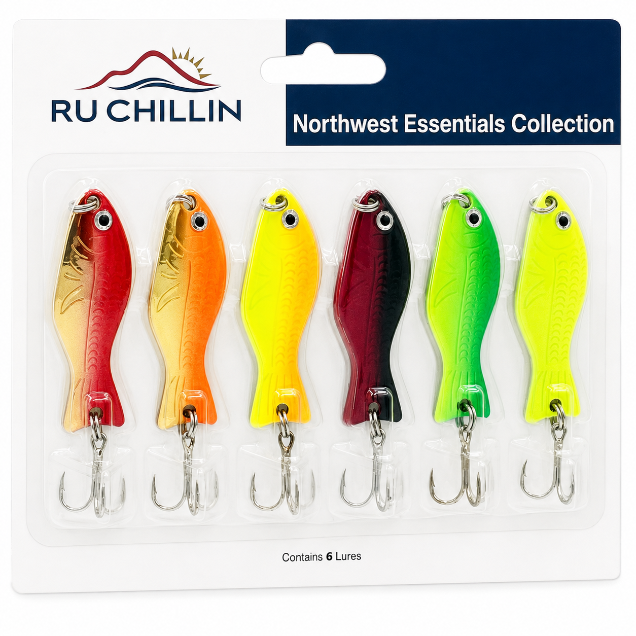 Fishing Spoons - Regional Essentials - 6 Pack